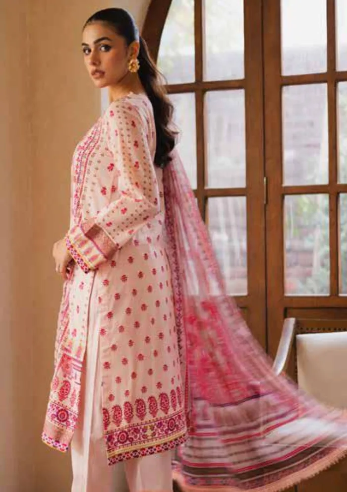 Freesia Premium FW 50080 VALIQA Zen Luxury Lawn Collection - Image 2