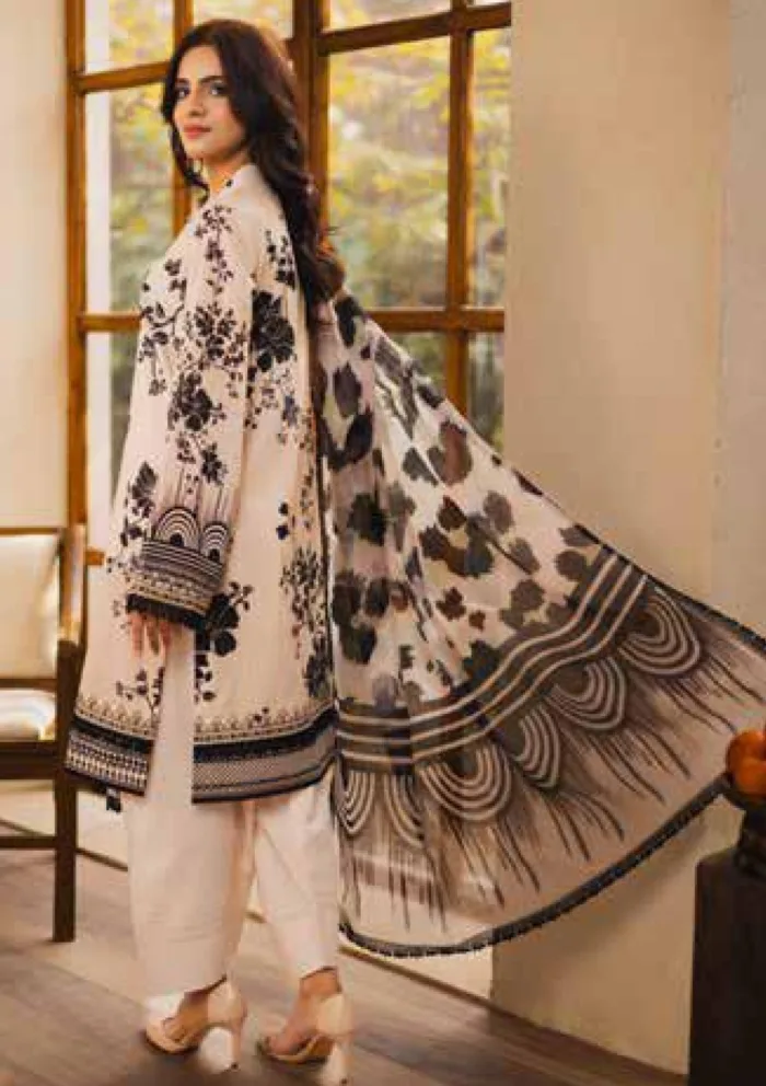Freesia Premium FW 50083 LAYANA Zen Luxury Lawn Collection - Image 2