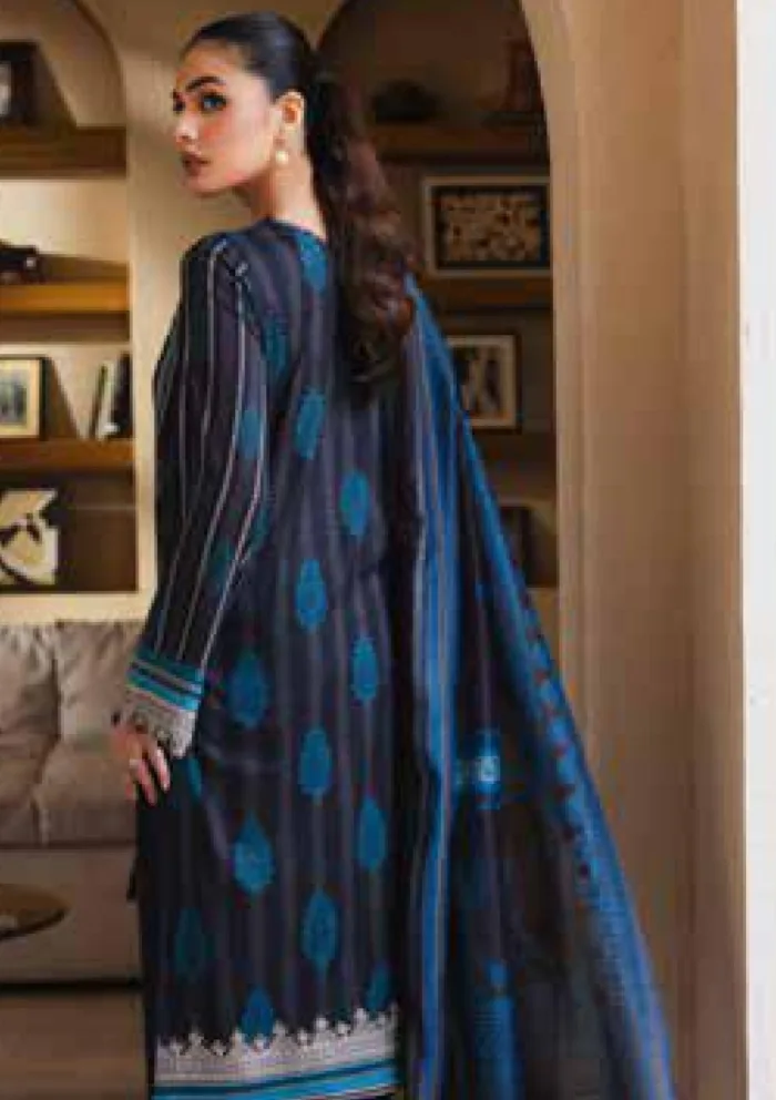 Freesia Premium FW 50084 PETRA Zen Luxury Lawn Collection - Image 3