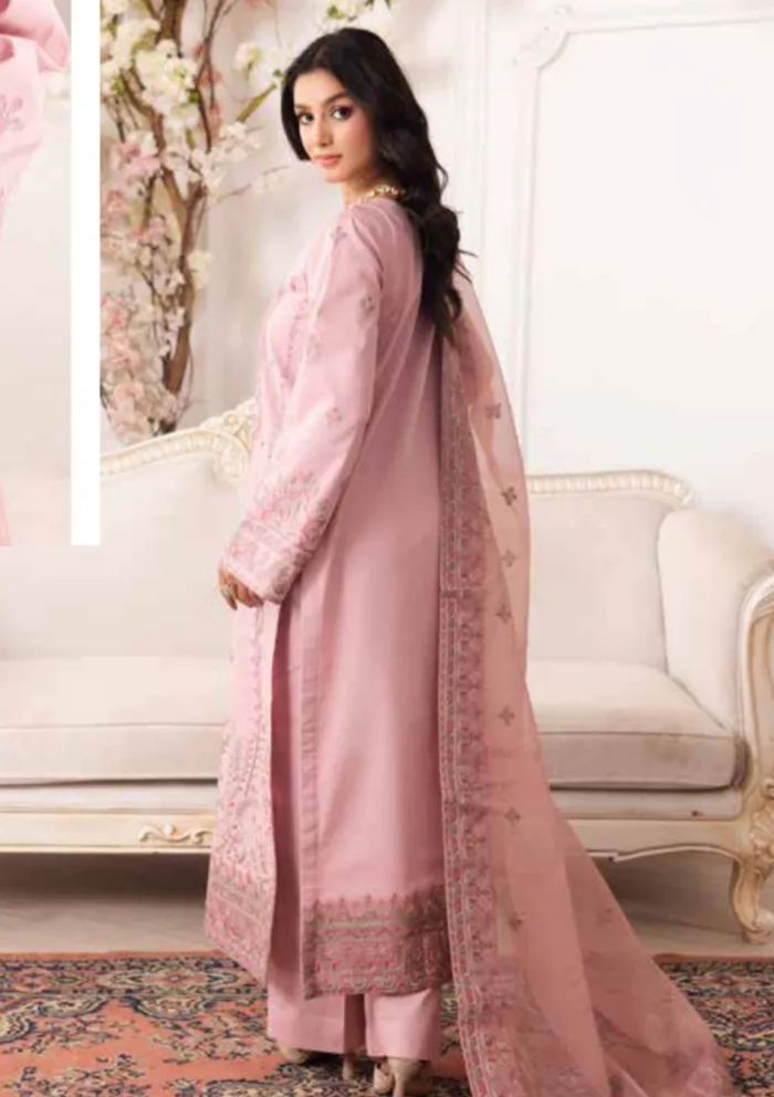 Freesia Premium FW 50102 MEHAR Mira Luxury Lawn Collection - Image 2