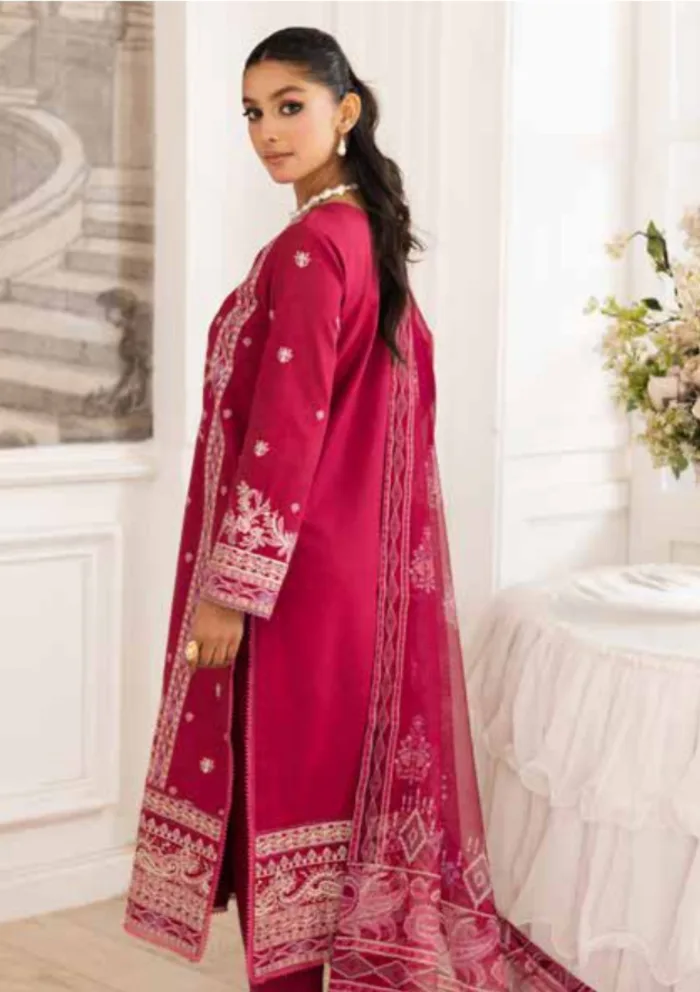 Freesia Premium FW 50108 Narges Mira Luxury Lawn Collection - Image 2