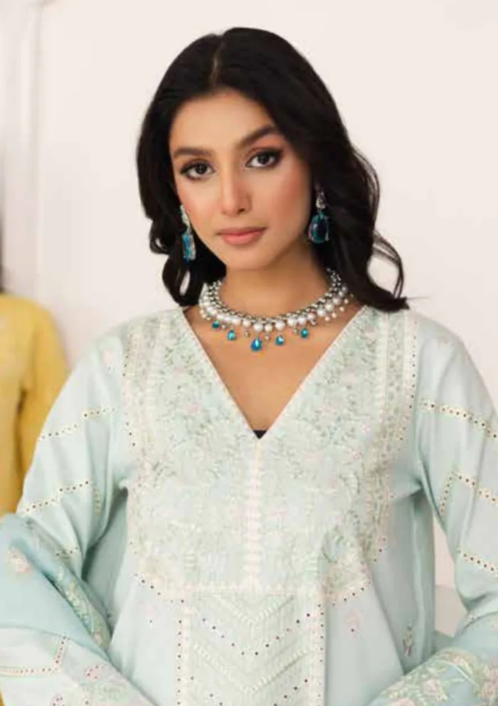 Freesia Premium FW 50110 Robab Mira Luxury Lawn Collection - Image 2