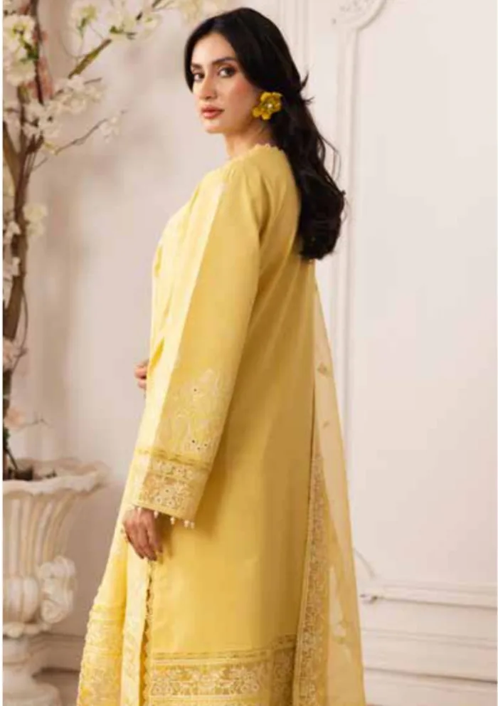 Freesia Premium FW 50111 Mina Mira Luxury Lawn Collection - Image 2
