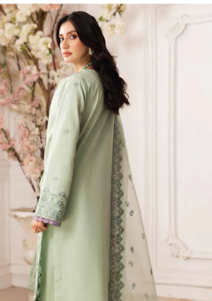 Freesia Premium FW 50112 Zinat Mira Luxury Lawn Collection - Image 2