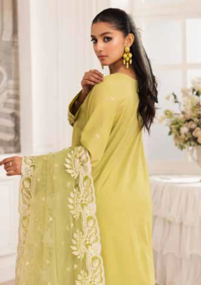 Freesia Premium FW 50115 Mozhdeh Mira Luxury Lawn Collection - Image 2