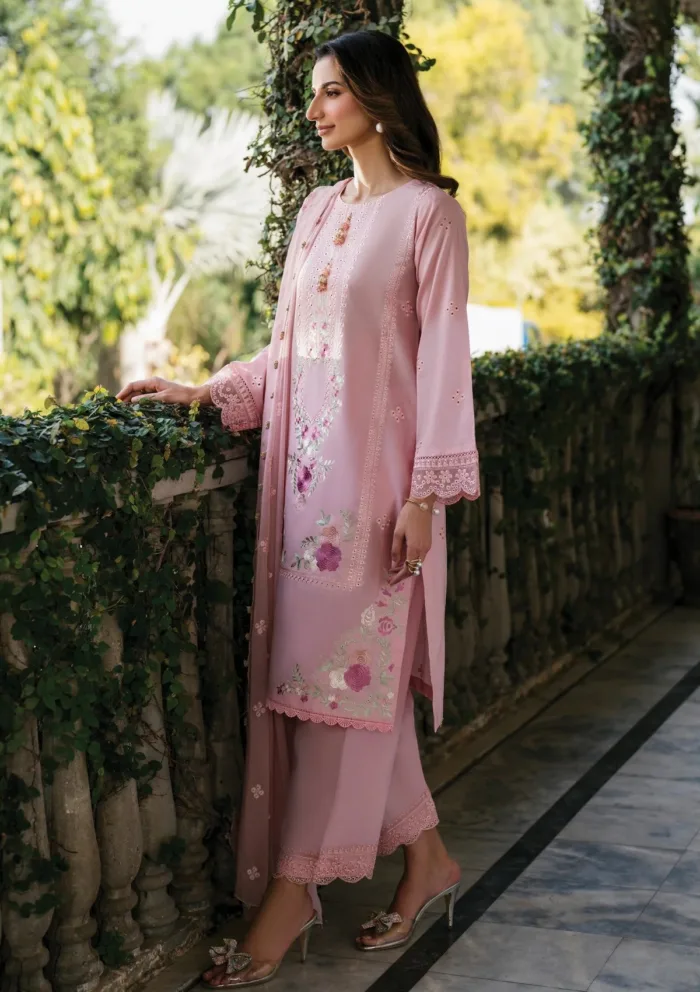 Garnet Clothing Bellerose Zahra 25 Luxury Lawn Collection - Image 4