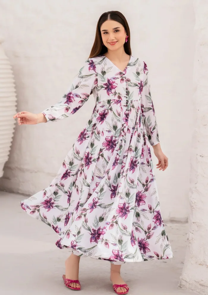Garnet Clothing Celeste Ophelia Luxury Lawn Collection - Image 2