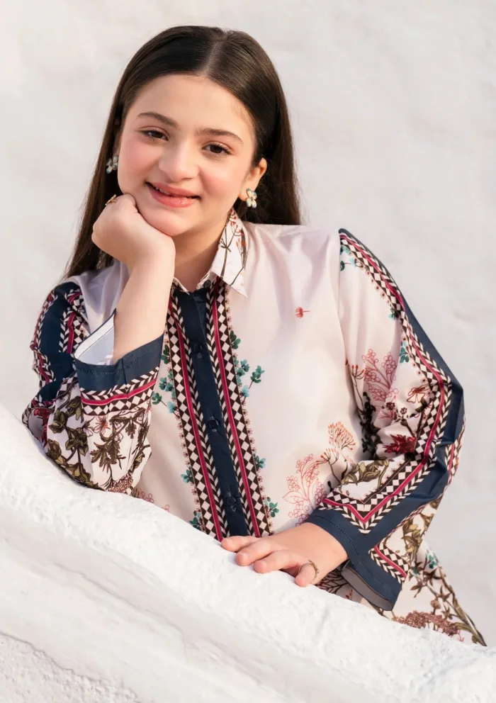 Garnet Clothing Dahlia Fern Ophelia Luxury Lawn Collection - Image 4