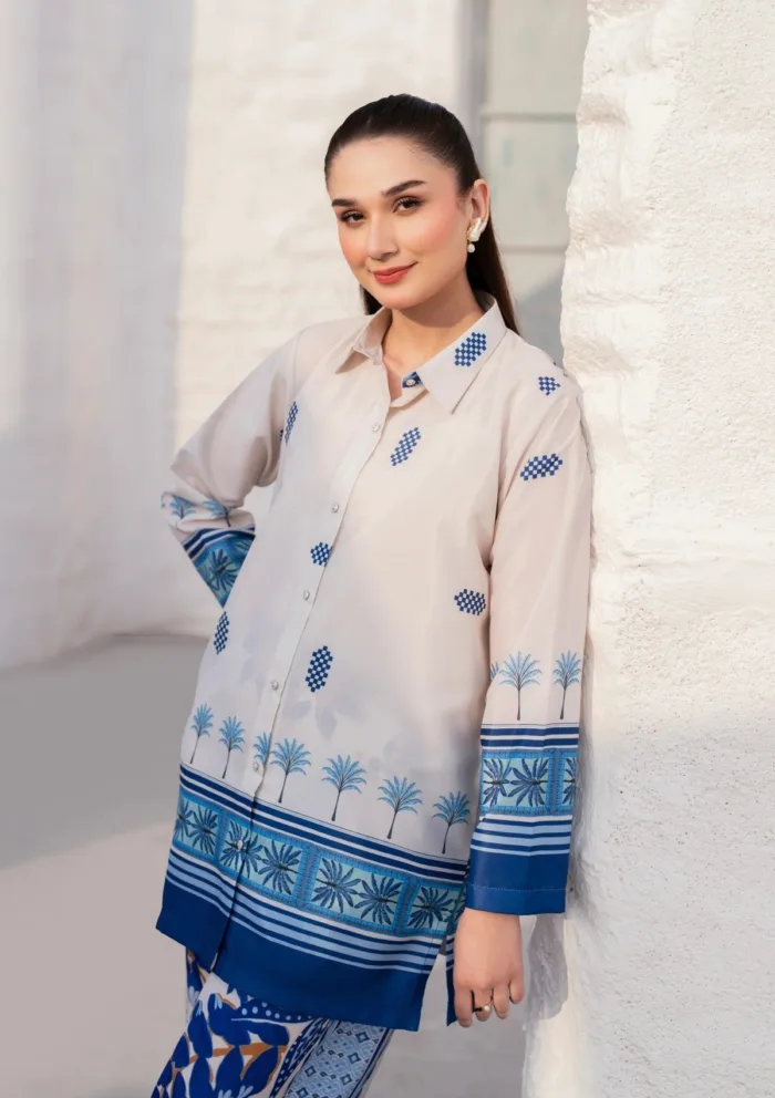 Garnet Clothing Kaimana Ophelia Luxury Lawn Collection - Image 3