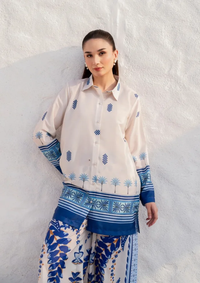 Garnet Clothing Kaimana Ophelia Luxury Lawn Collection - Image 4