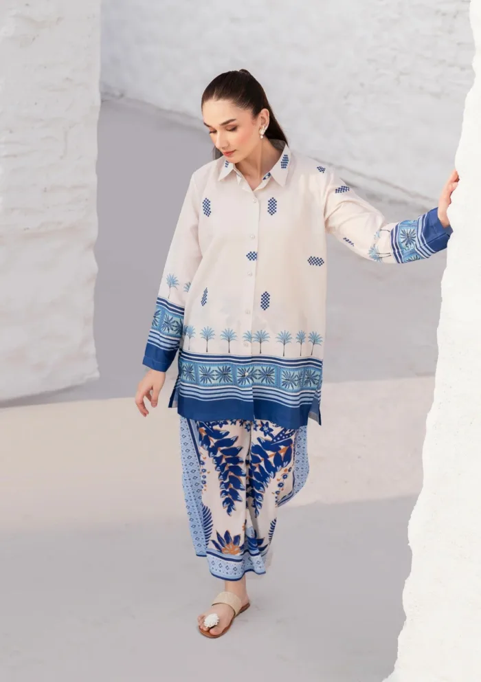 Garnet Clothing Kaimana Ophelia Luxury Lawn Collection - Image 5