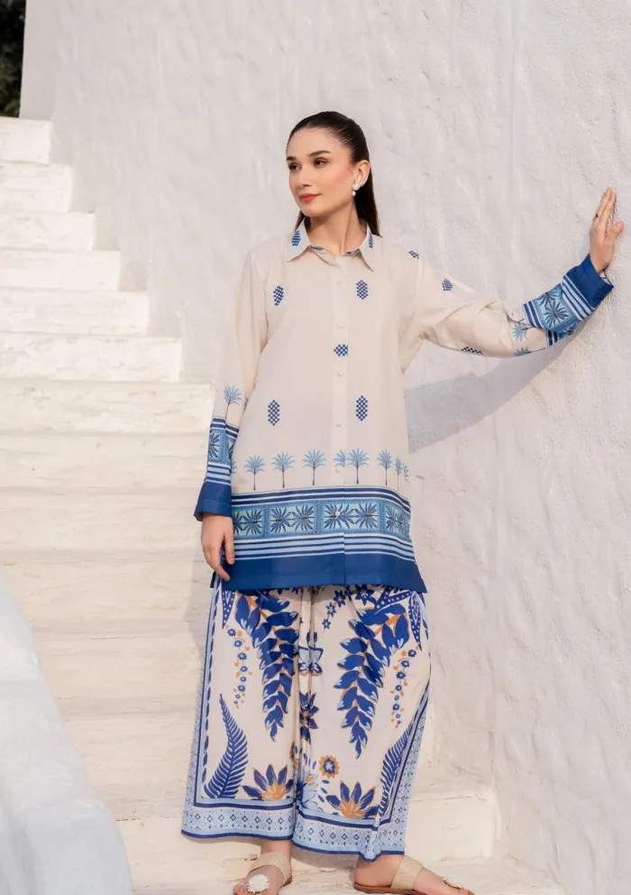 Garnet Clothing Kaimana Ophelia Luxury Lawn Collection - Image 6