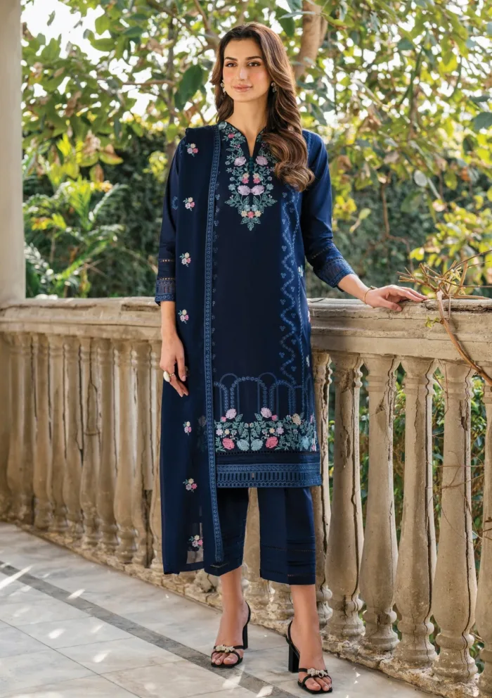 Garnet Clothing Kalina Zahra 25 Luxury Lawn Collection - Image 4