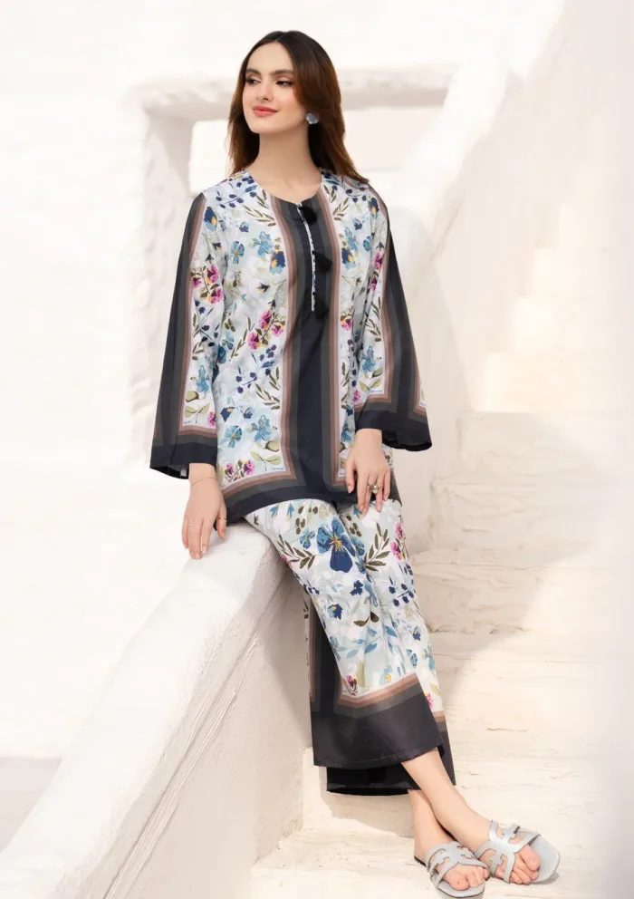 Garnet Clothing Kona Breeze Ophelia Luxury Lawn Collection - Image 3