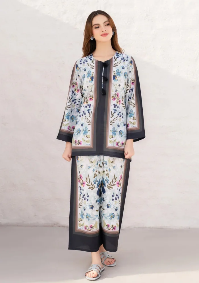 Garnet Clothing Kona Breeze Ophelia Luxury Lawn Collection - Image 4