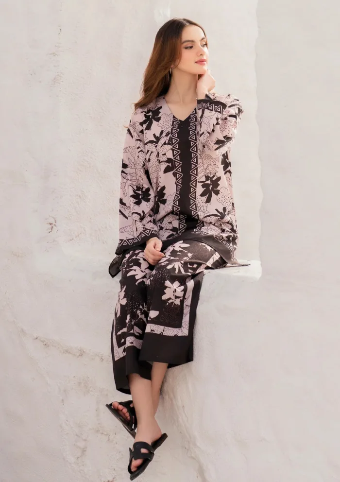 Garnet Clothing Nia Tropic Ophelia Luxury Lawn Collection - Image 3