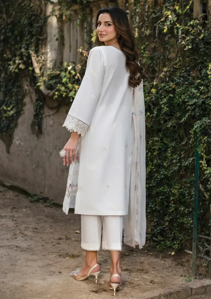 Garnet Clothing Pearls Zahra 25 Luxury Lawn Collection - Image 2