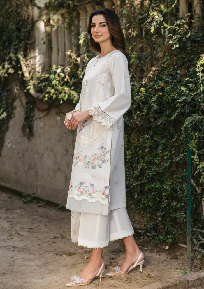 Garnet Clothing Pearls Zahra 25 Luxury Lawn Collection - Image 4