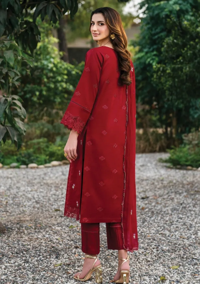 Garnet Clothing Secret Garden Zahra 25 Luxury Lawn Collection - Image 2