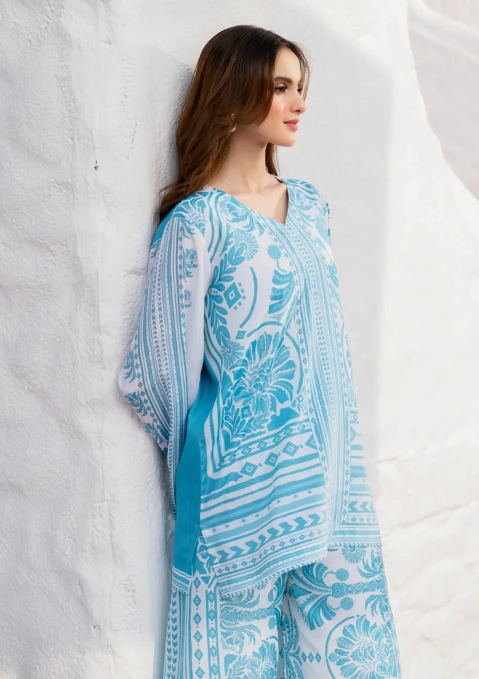 Garnet Clothing Soleil Tropic Ophelia Luxury Lawn Collection - Image 4