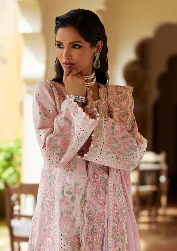 Gulaal GL25 01 Magnolia Luxury Lawn 25 Collection - Image 3