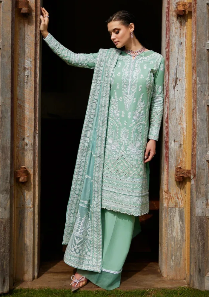Gulaal GL25 02 Freesia Luxury Lawn 25 Collection - Image 3