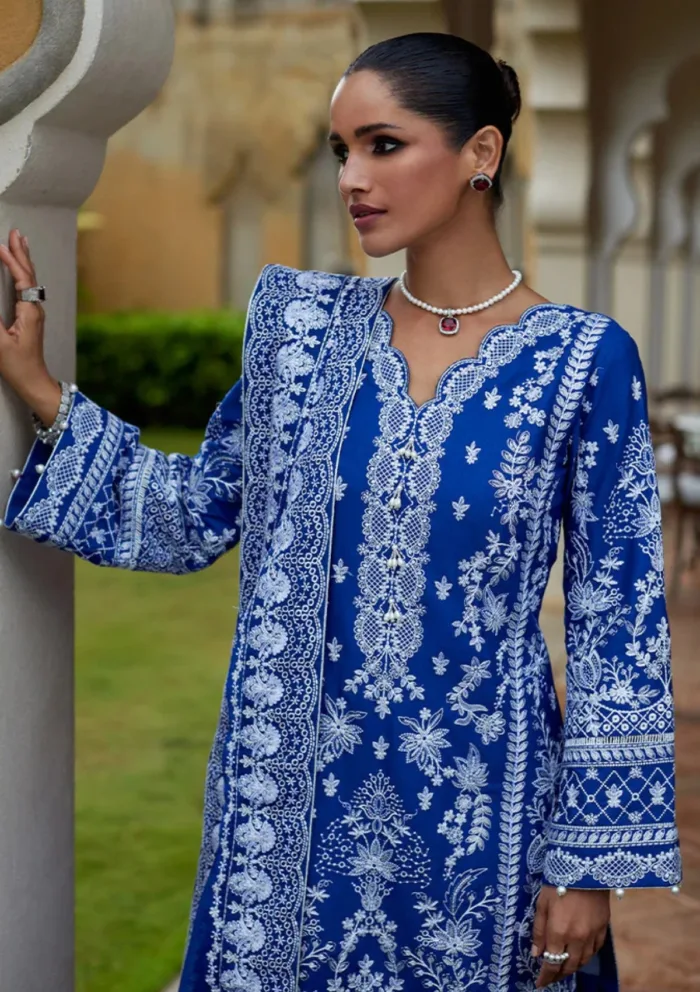Gulaal GL25 03 Cynara Luxury Lawn 25 Collection - Image 3