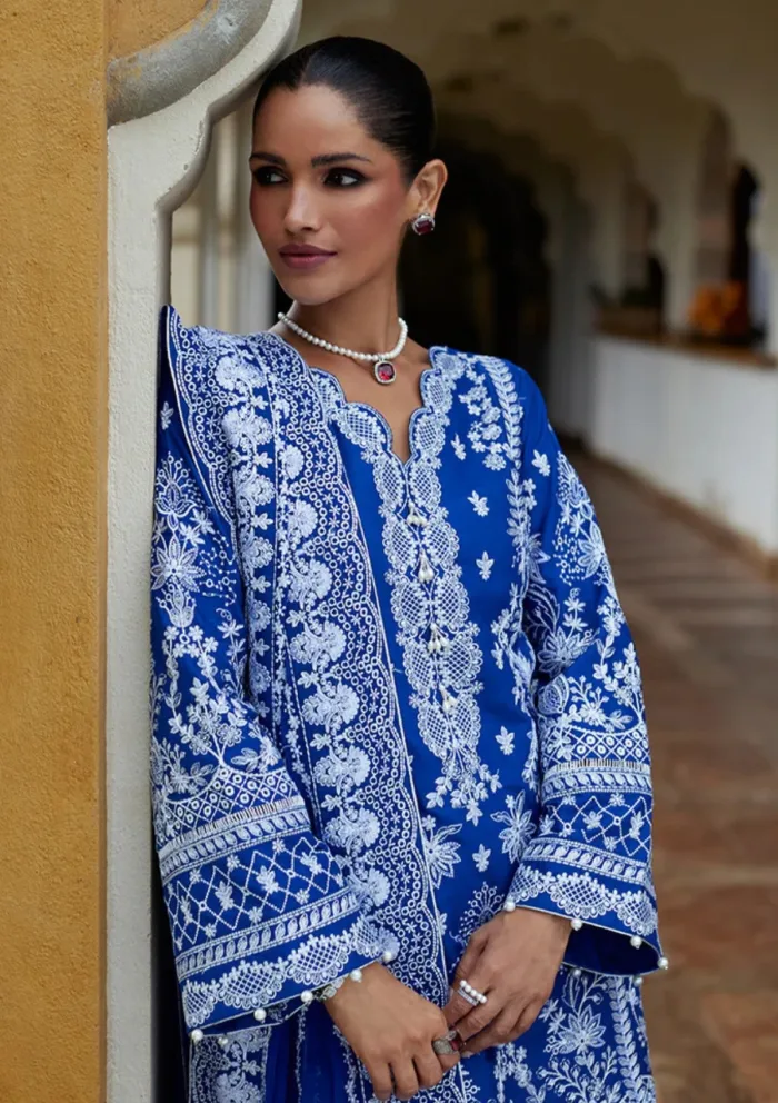 Gulaal GL25 03 Cynara Luxury Lawn 25 Collection - Image 4
