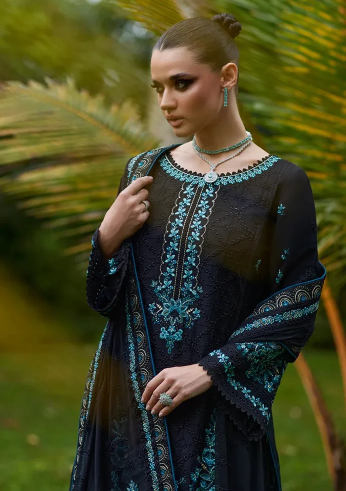 Gulaal GL25 08 Scilla Luxury Lawn 25 Collection - Image 4