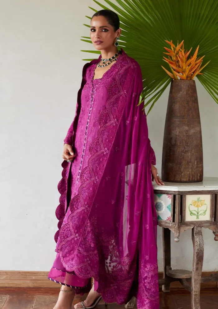 Gulaal GL25 09 Hazel Luxury Lawn 25 Collection - Image 3