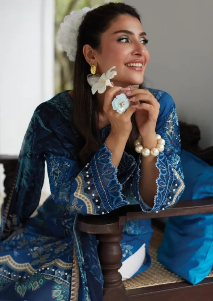 Gulaal GVL25 01 Aadhya Volume I Luxury Lawn Collection - Image 3