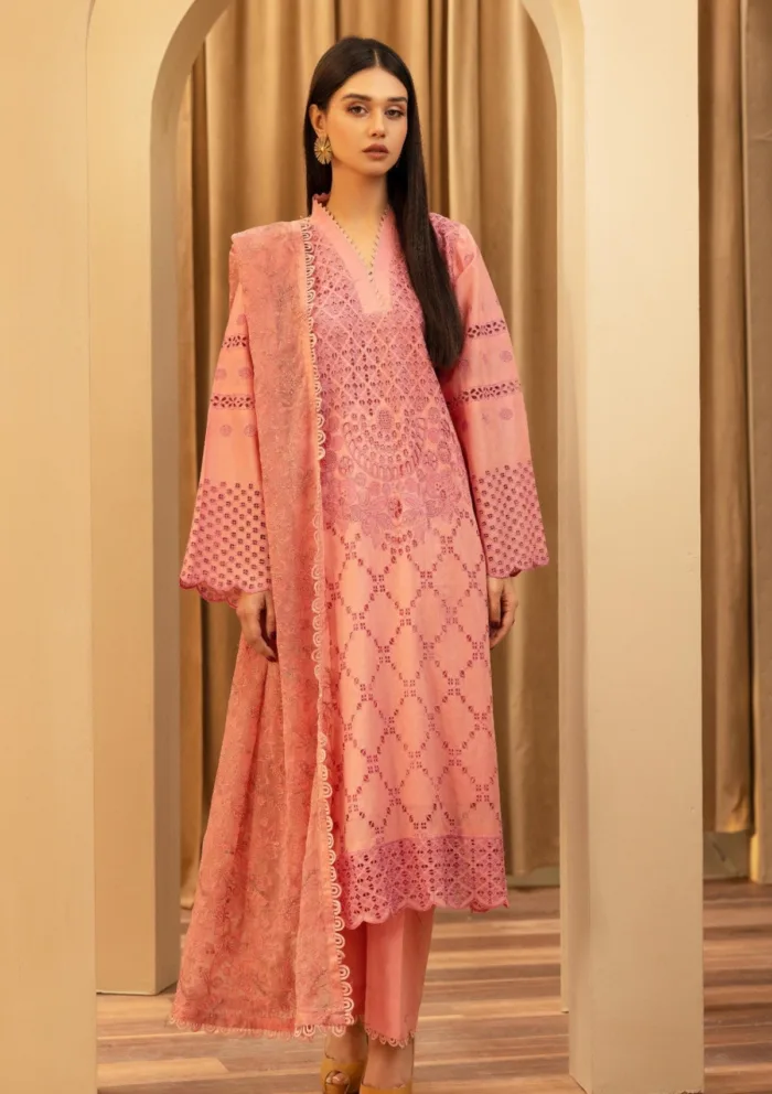 Humdum Chikankari Unstitch HEC25 03