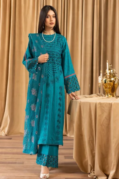 Humdum Chikankari Unstitch HEC25 04