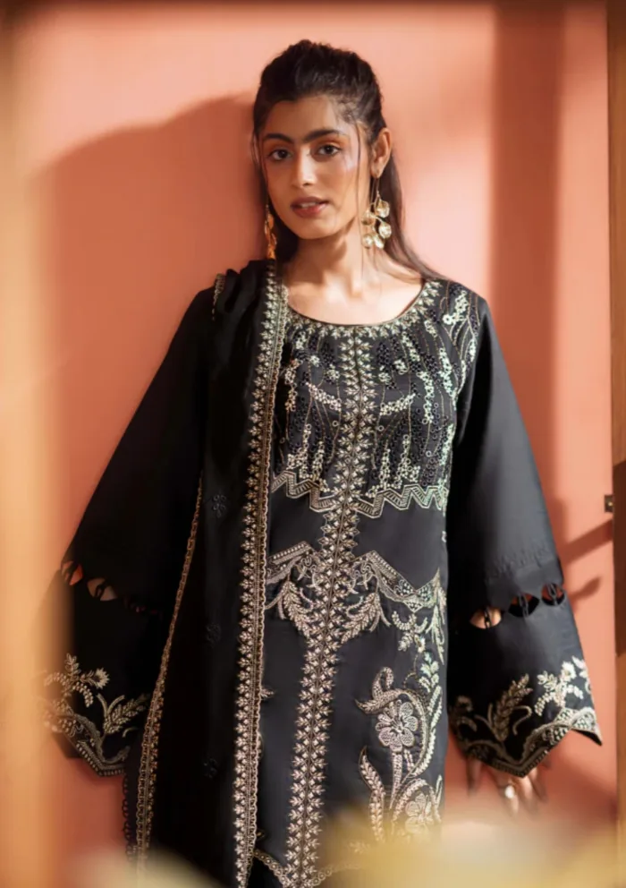 Humdum D 03 Lalarukh 25 Luxury Lawn Collection - Image 3
