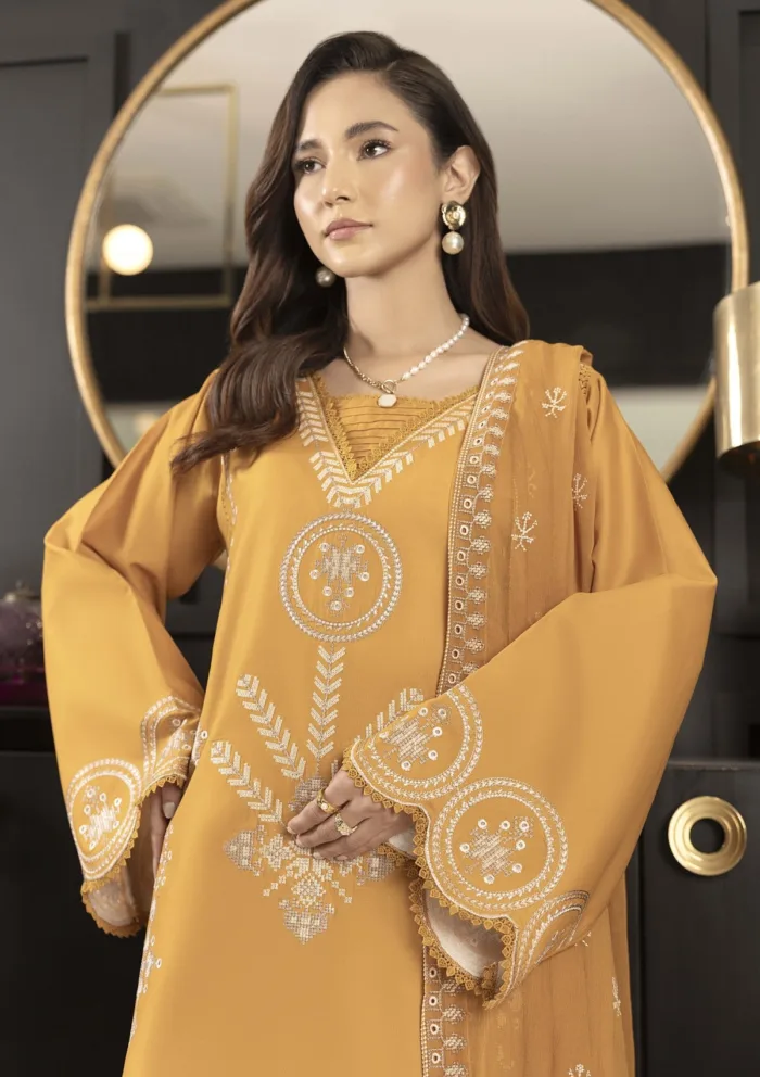 Humdum D 03 Dilkash 25 Luxury Lawn Collection - Image 3