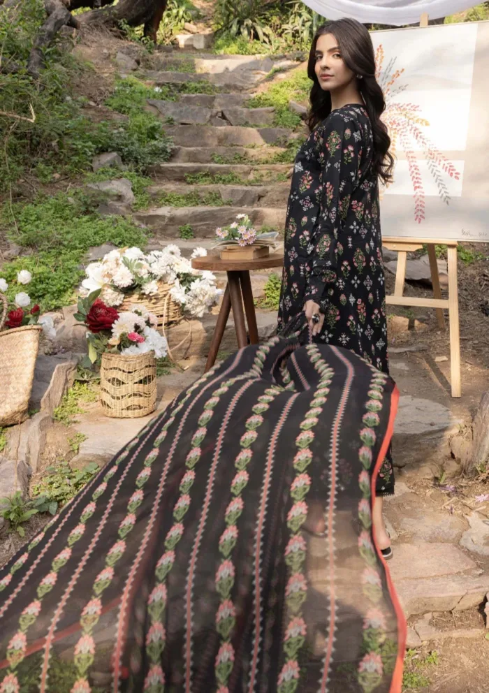Humdum D 03 Eden Garden 25 Luxury Lawn Collection - Image 4