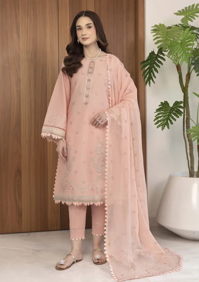 Humdum D 04 Dilkash 25 Luxury Lawn Collection - Image 2