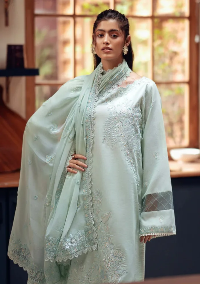 Humdum D 04 Lalarukh 25 Luxury Lawn Collection - Image 3