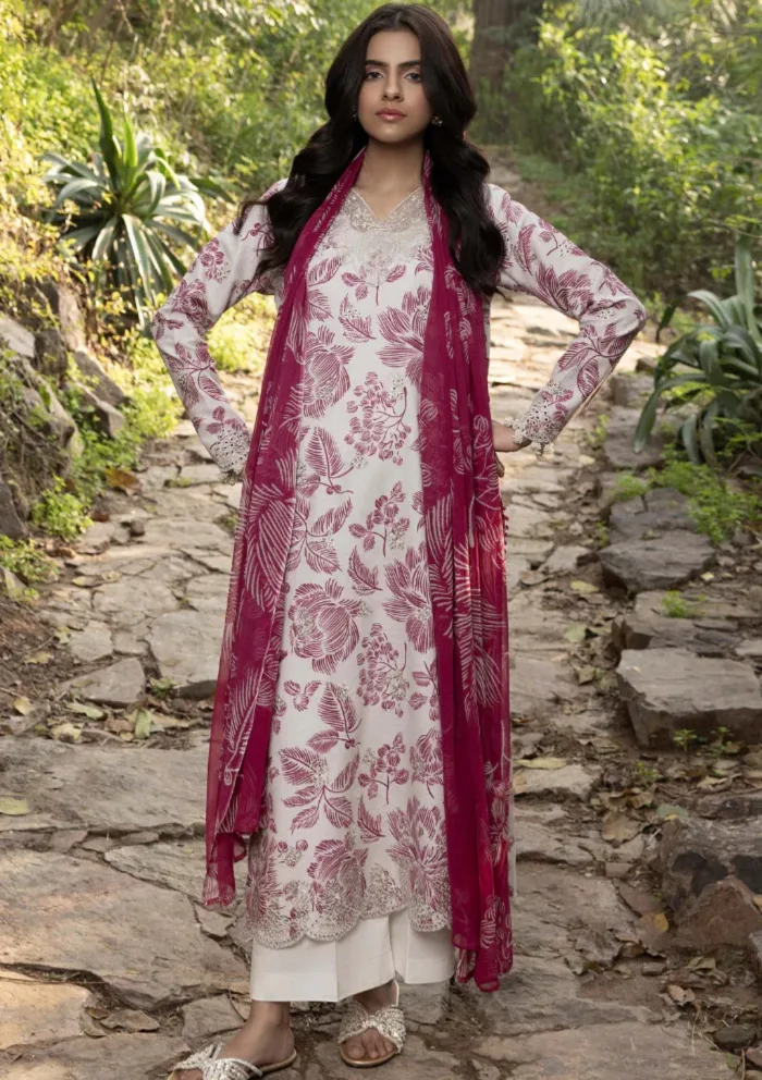 Humdum D 04 Eden Garden 25 Luxury Lawn Collection - Image 4