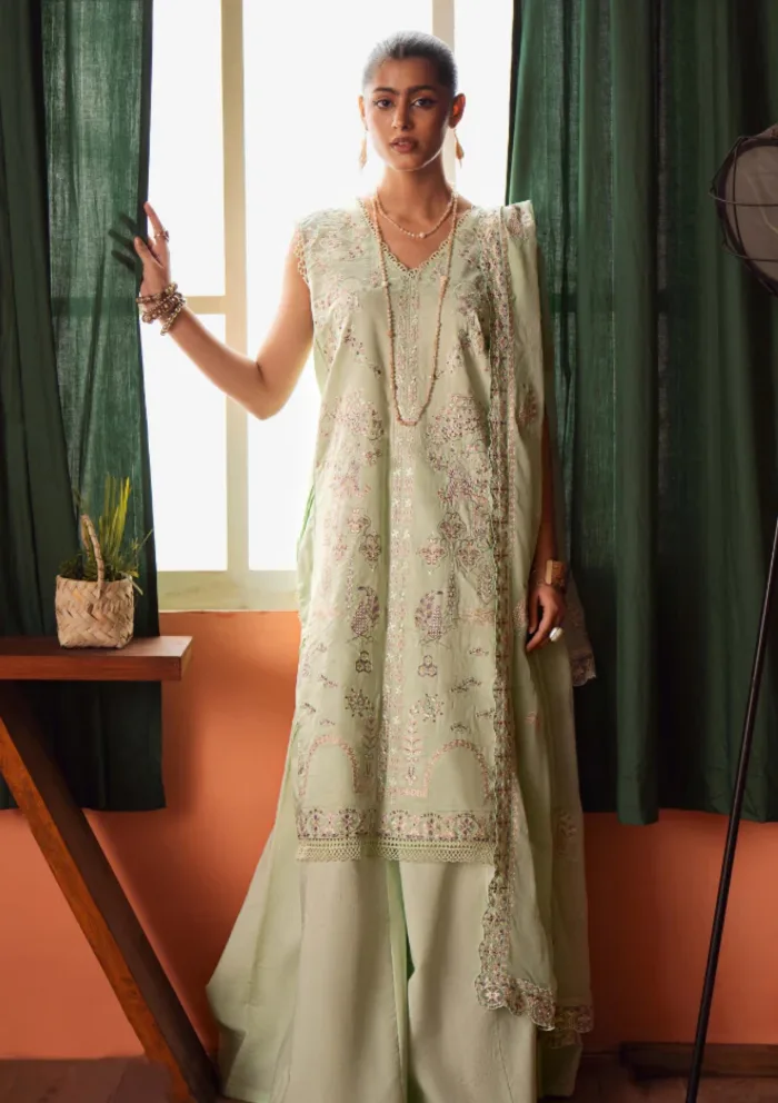 Humdum D 07 Lalarukh 25 Luxury Lawn Collection - Image 2