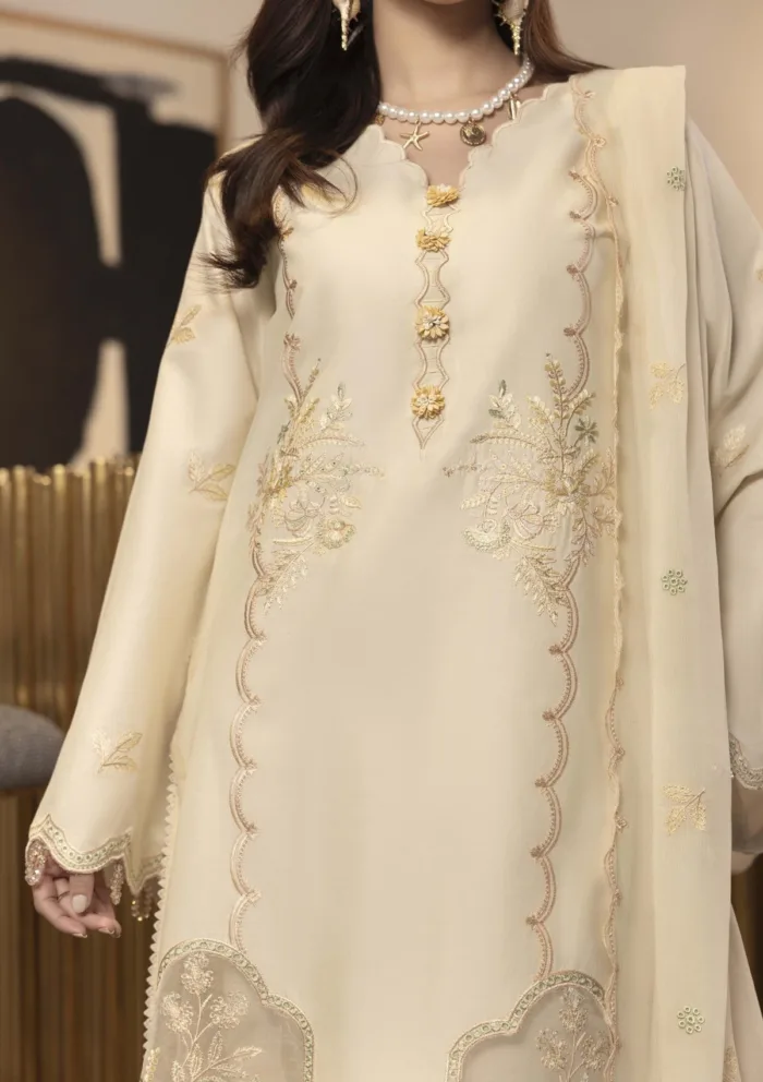 Humdum D 07 Dilkash 25 Luxury Lawn Collection - Image 4