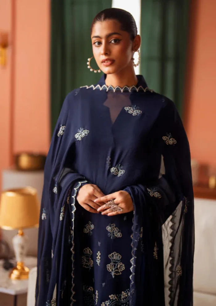 Humdum D 08 Lalarukh 25 Luxury Lawn Collection - Image 3
