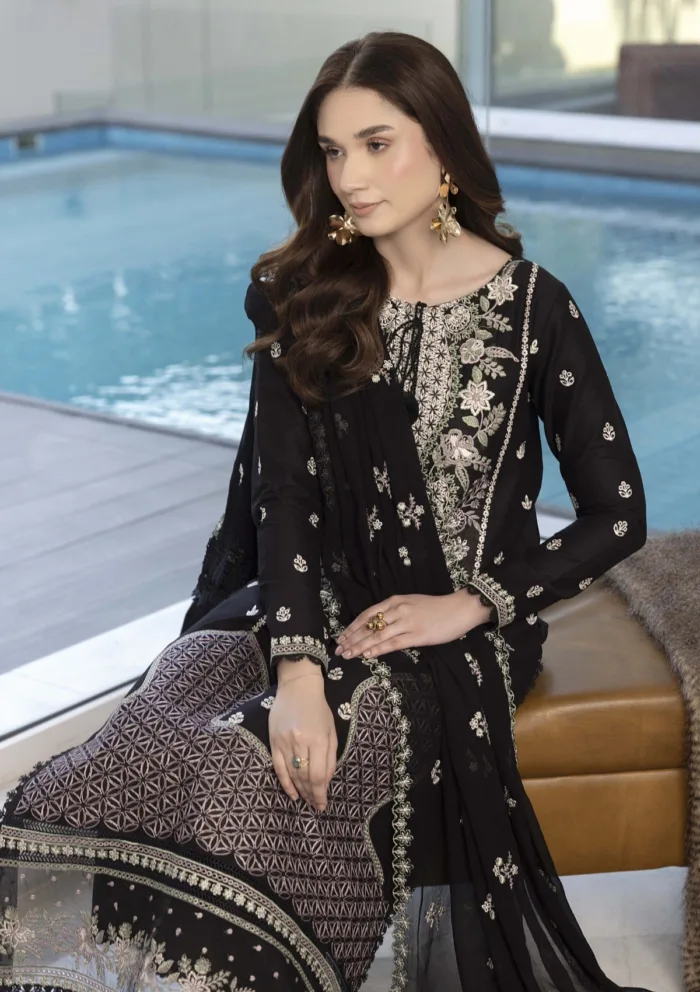 Humdum D 08 Dilkash 25 Luxury Lawn Collection - Image 4