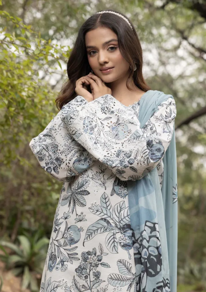 Humdum D 09 Eden Garden 25 Luxury Lawn Collection - Image 2