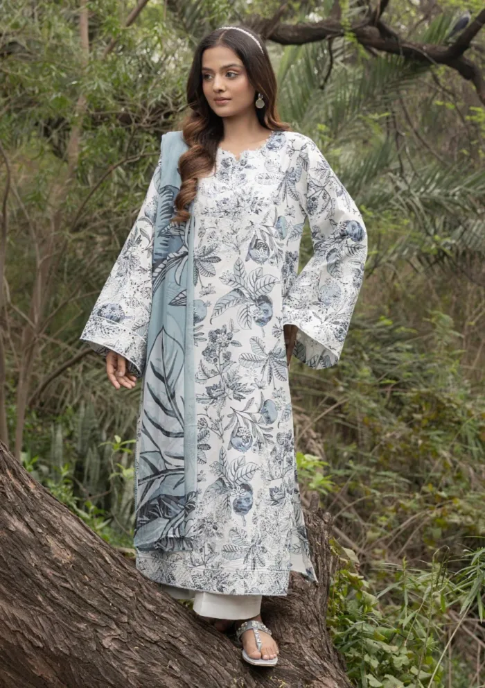 Humdum D 09 Eden Garden 25 Luxury Lawn Collection - Image 3