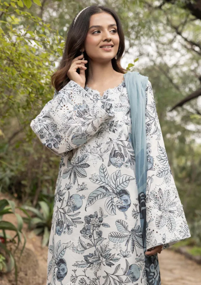 Humdum D 09 Eden Garden 25 Luxury Lawn Collection - Image 4