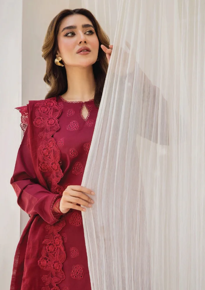 Humdum HB25 03 Baharan Volume II Luxury Lawn Collection - Image 3