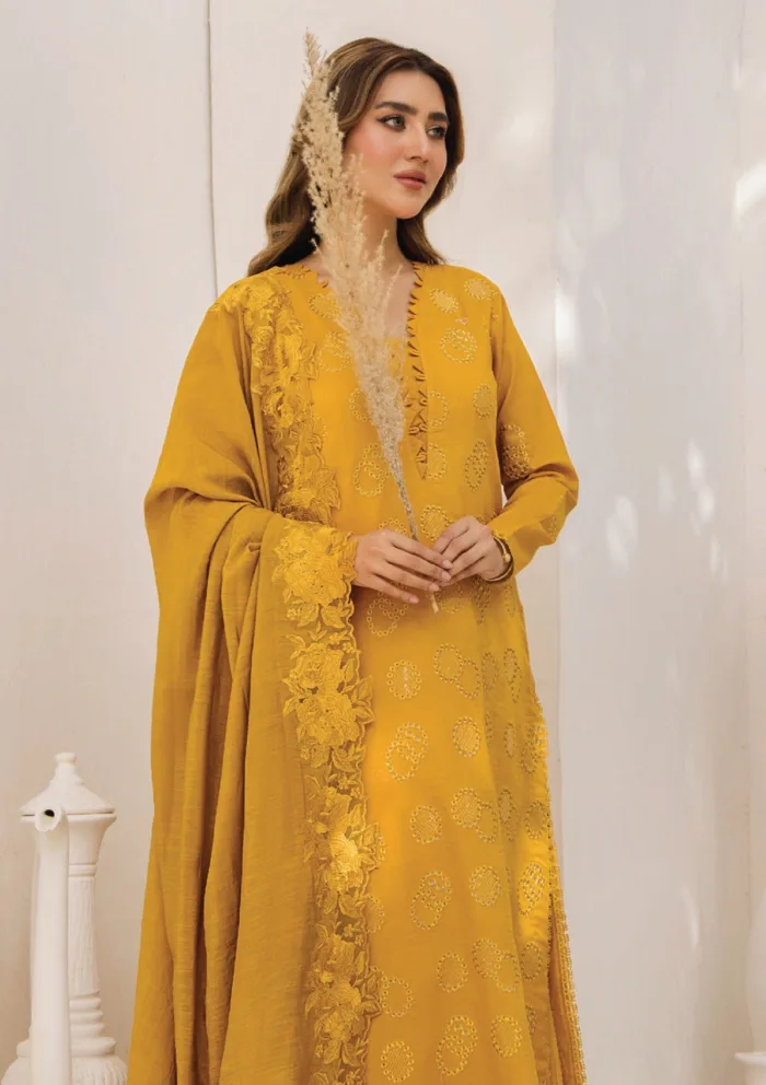 Humdum HB25 06 Baharan Volume II Luxury Lawn Collection - Image 3