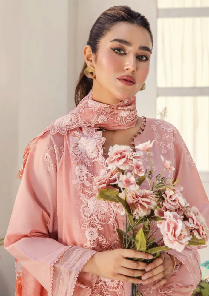 Humdum HB25 08 Baharan Volume II Luxury Lawn Collection - Image 4