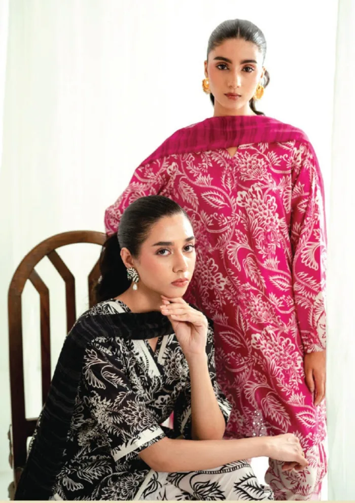 Humdum HRB25 02 Rang e Bahar Luxury Lawn Collection - Image 4